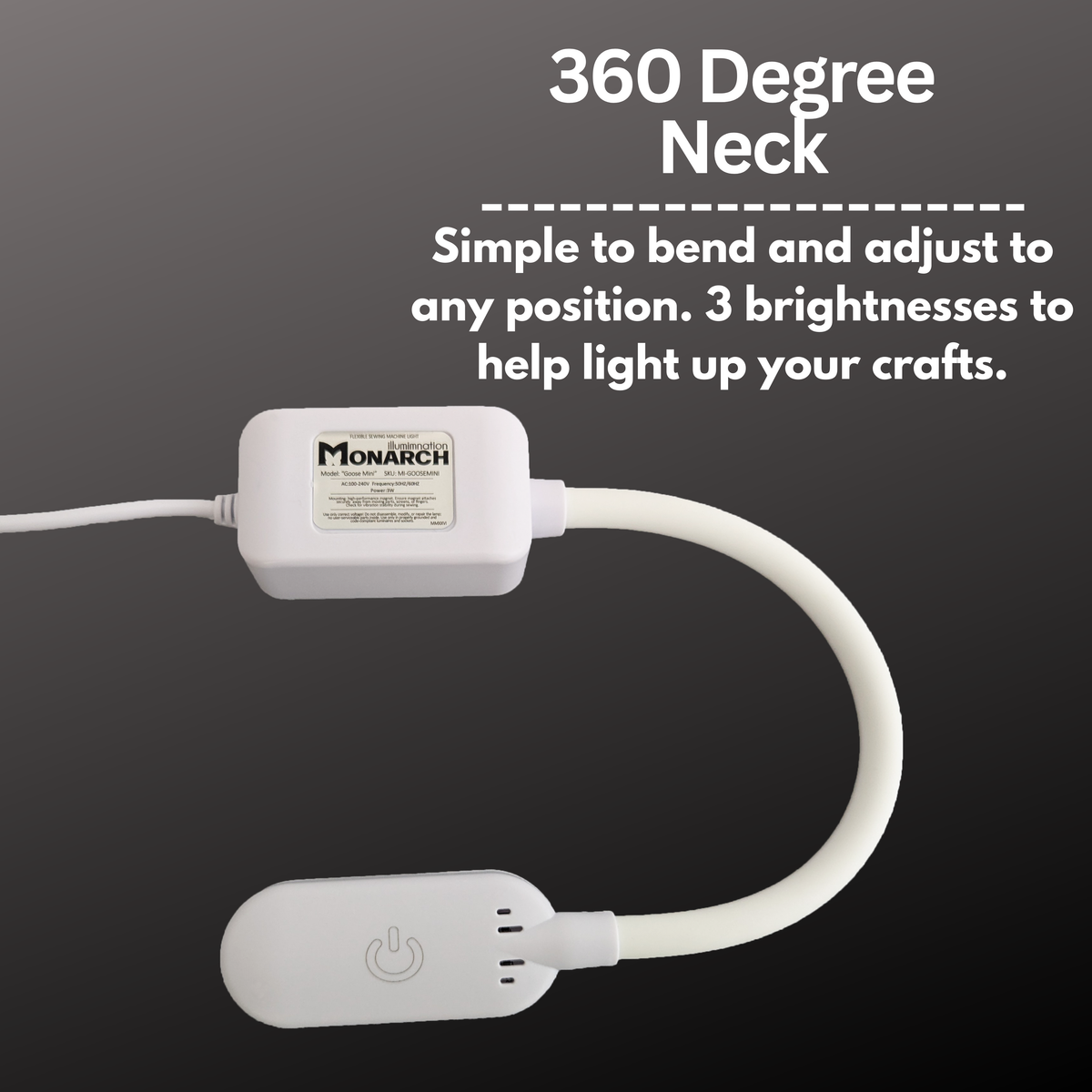 The Lume - Flexible LED Sewing Light