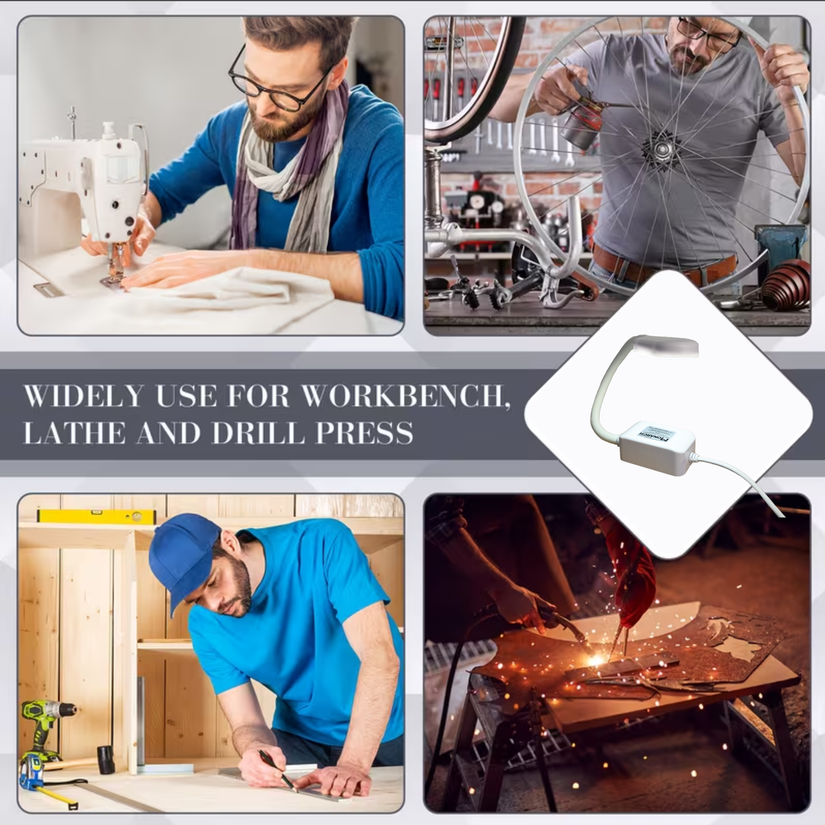 The Lume - Flexible LED Sewing Light
