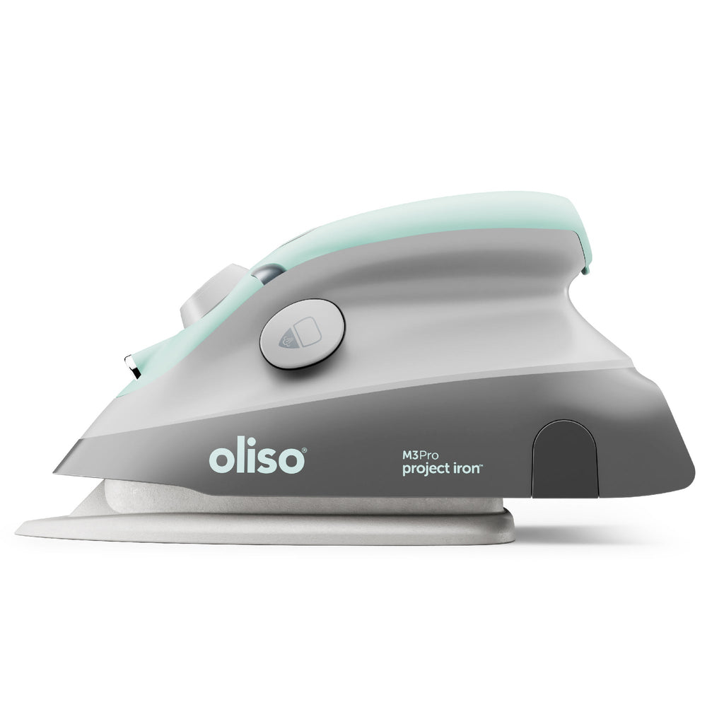 M3Pro Project Steam Iron with Solemate - Aqua