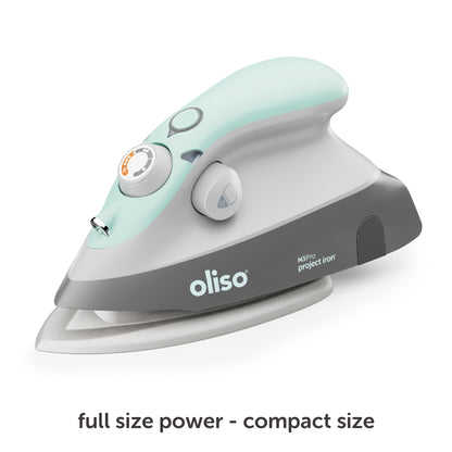M3Pro Project Steam Iron with Solemate - Aqua