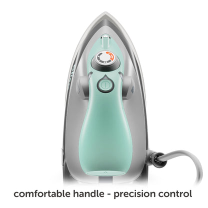 M3Pro Project Steam Iron with Solemate - Aqua