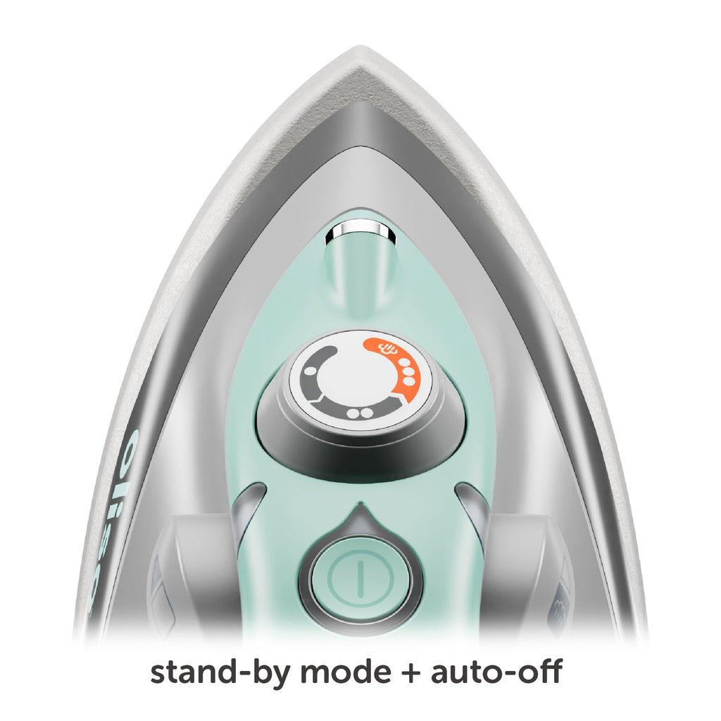 M3Pro Project Steam Iron with Solemate - Aqua