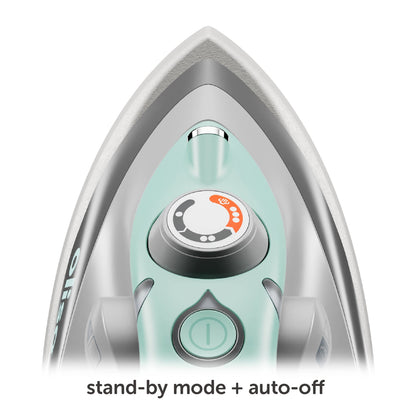 M3Pro Project Steam Iron with Solemate - Aqua