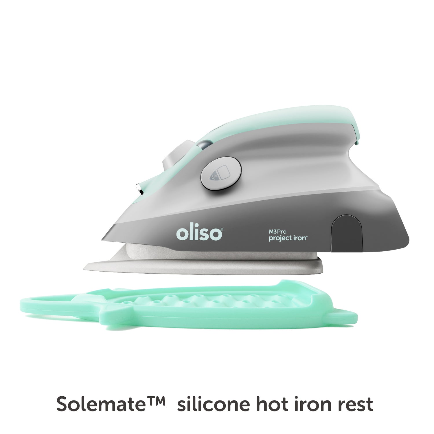 M3Pro Project Steam Iron with Solemate - Aqua