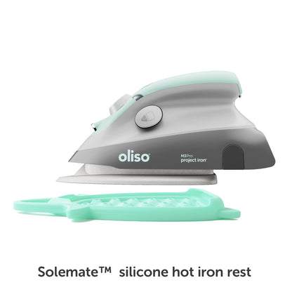 M3Pro Project Steam Iron with Solemate - Aqua