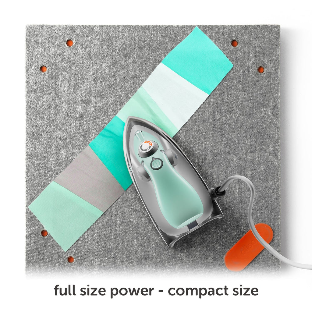 M3Pro Project Steam Iron with Solemate - Aqua