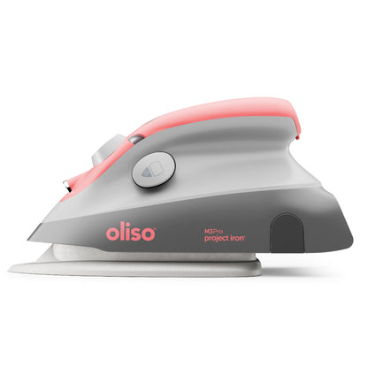 M3Pro Project Steam Iron with Solemate - Coral
