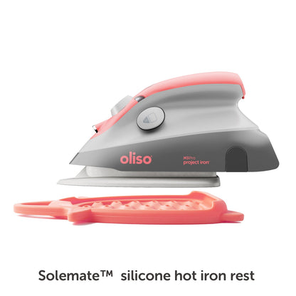 M3Pro Project Steam Iron with Solemate - Coral