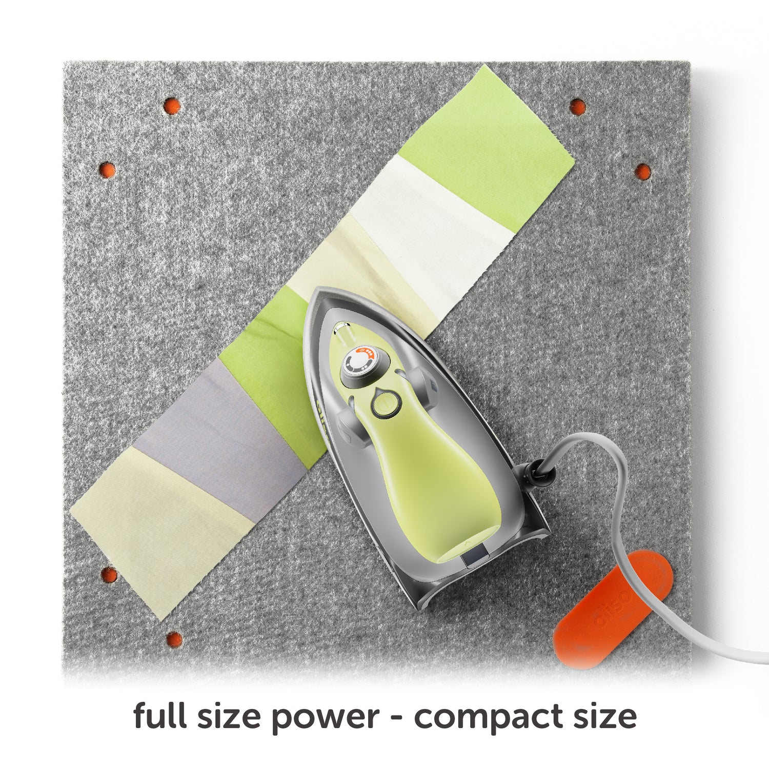 M3Pro Project Steam Iron with Solemate - Pistachio