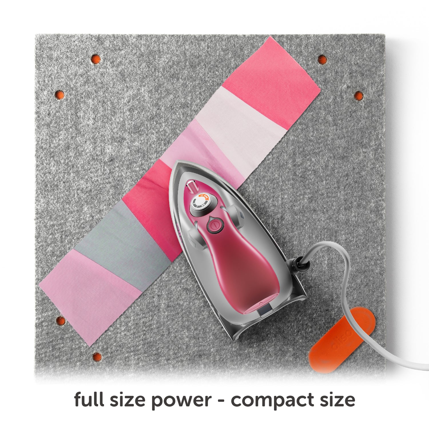 M3Pro Project Steam Iron with Solemate - Raspberry