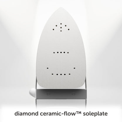 M3Pro Project Steam Iron with Solemate - Coral