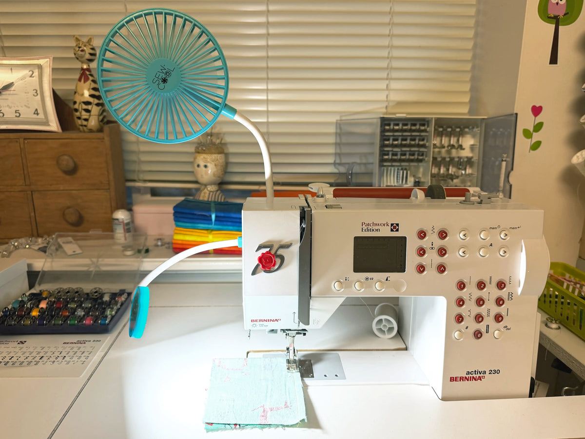 Sew-Cool - Sewing Machine Light & Cooling Fan