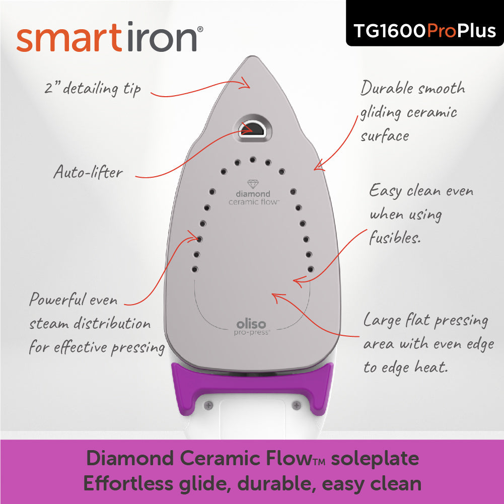 ProPlus Smart Iron with Auto-Lift Orchid