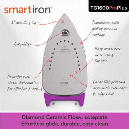 ProPlus Smart Iron with Auto-Lift Orchid