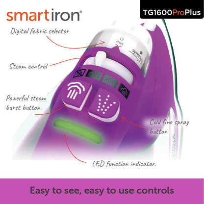 ProPlus Smart Iron with Auto-Lift Orchid