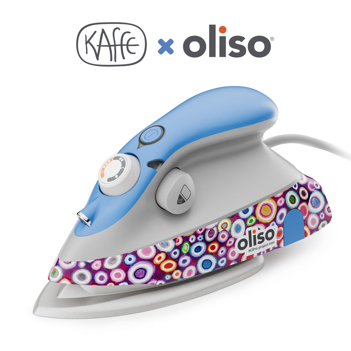 M3Pro Project Steam Iron with Solemate - Kaffe