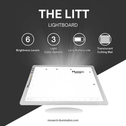 The Litt - Lightboard with Translucent Cutting Mat