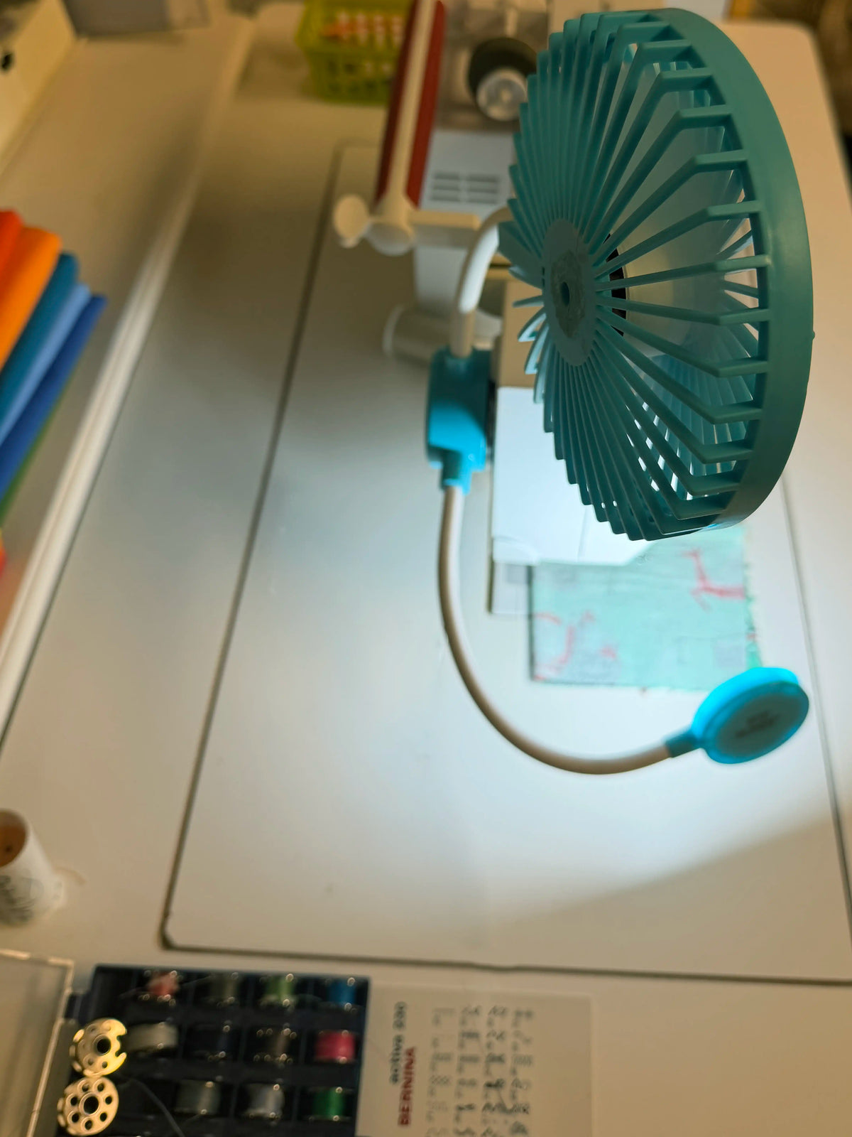 Sew-Cool - Sewing Machine Light & Cooling Fan